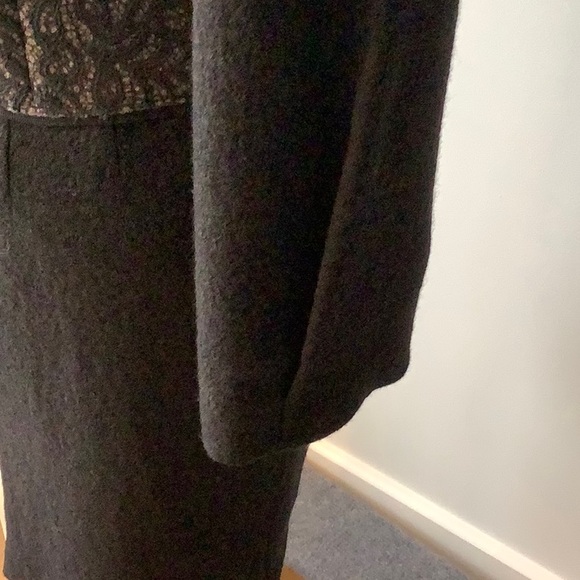 Jefferson Caoc Black Suit with Lace overlay on jacket - Picture 5 of 11